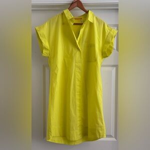 NWT Oliphant Collared Mini Shirt Dress